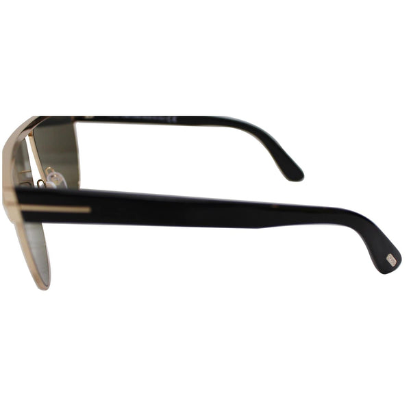 TOM FORD FT0570 28C 60 Stephanie-02 Sunglasses Smoke Mirrored Lens