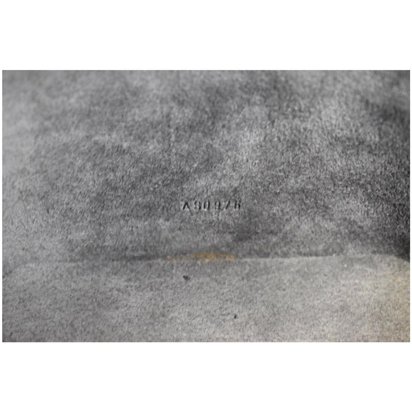 LOUIS VUITTON Cannes Epi Leather Vanity Bag Black