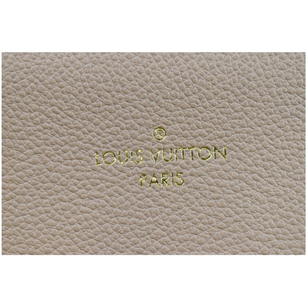 LOUIS VUITTON Trocadero Monogram Empreinte Leather Shoulder Bag Dune