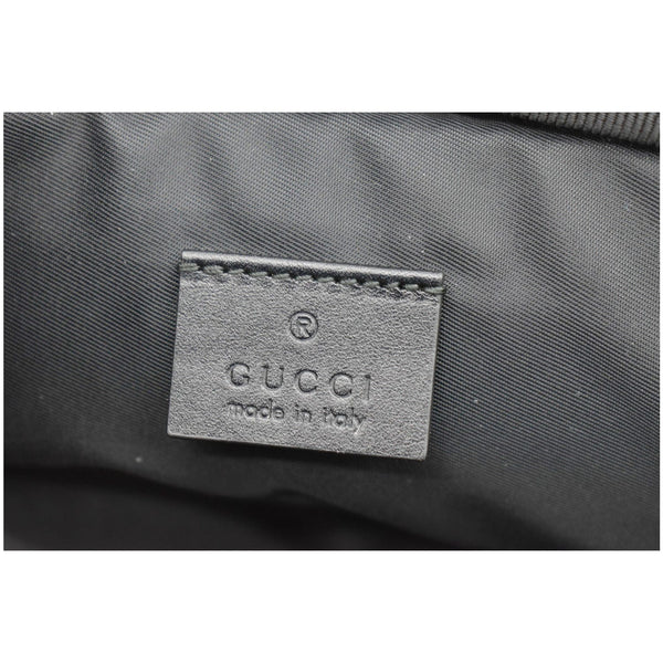 GUCCI Butterfly Techno Embroidered Canvas Tech Case Black 473883