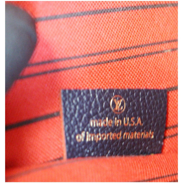 Louis Vuitton Metis Pochette Empreinte Leather Bag  -  logo