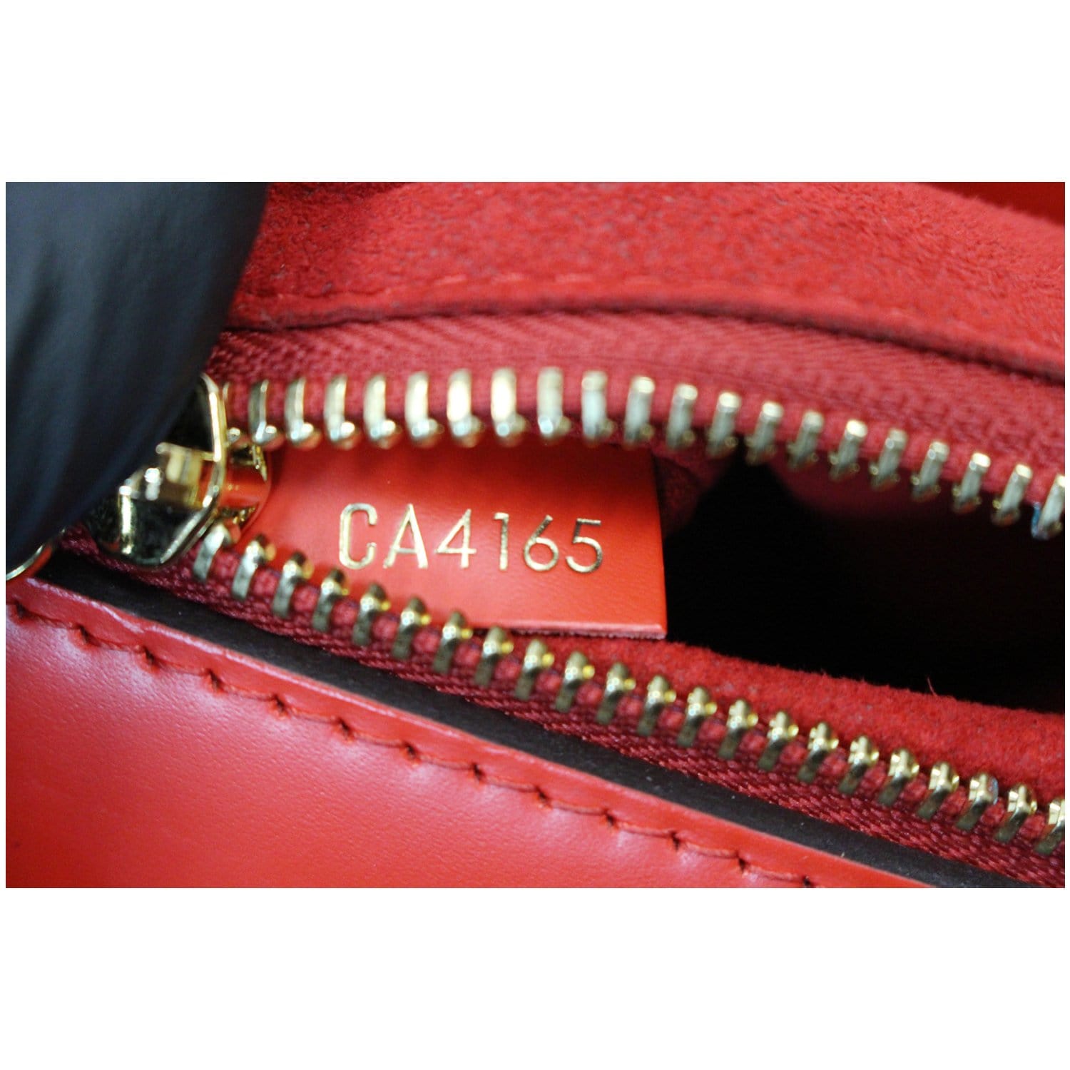 Louis Vuitton Brown Monogram Phenix PM Red Leather Cloth Pony