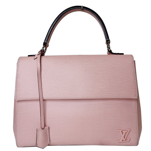 LOUIS VUITTON Cluny MM Epi Leather Shoulder Bag Pink