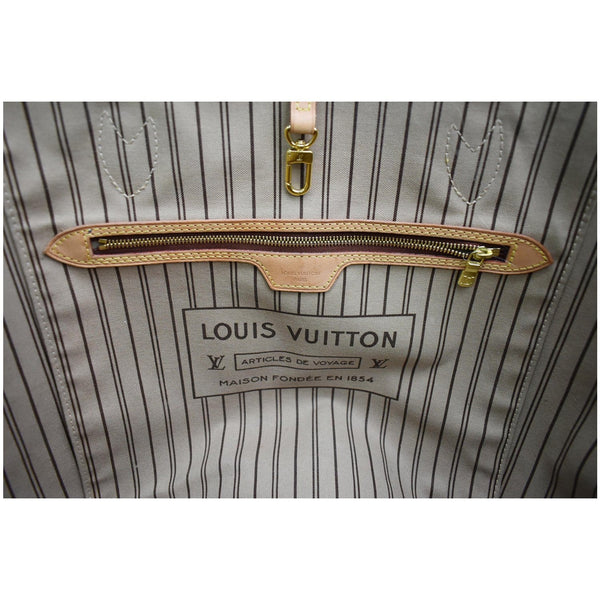 LOUIS VUITTON Neverfull GM Monogram Canvas Tote Bag Brown