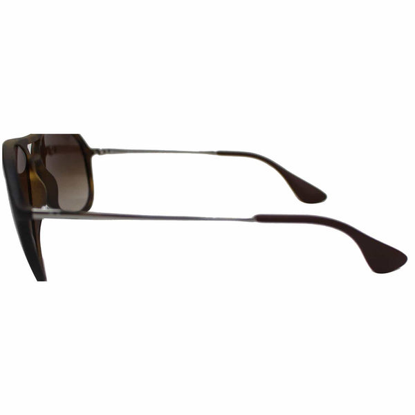 RAY-BAN RB4201 865/13 59 Sunglasses Rubber Havana / Brown Gradient Lens