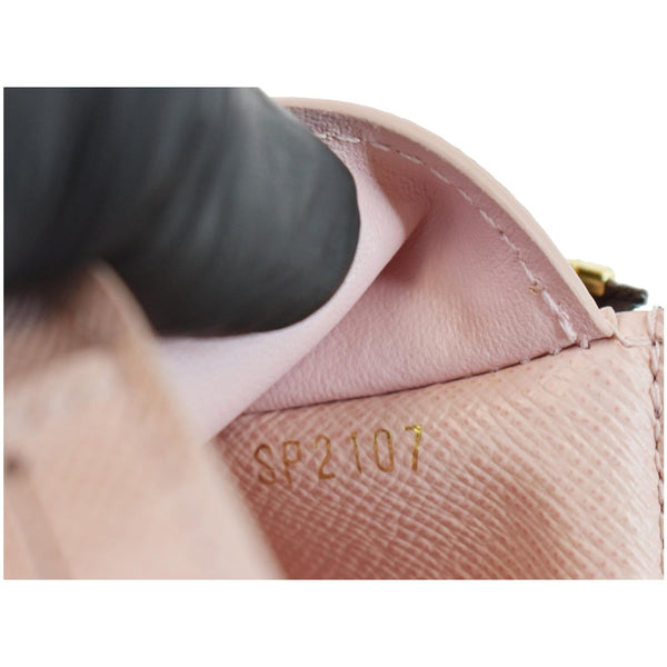 Louis Vuitton Victorine Monogram Canvas Wallet Rose bag code SP2107