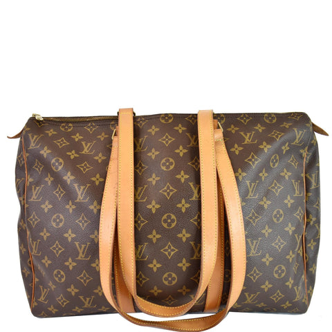 LOUIS VUITTON Sac Flanerie 45 Monogram Canvas Shoulder Bag Brown
