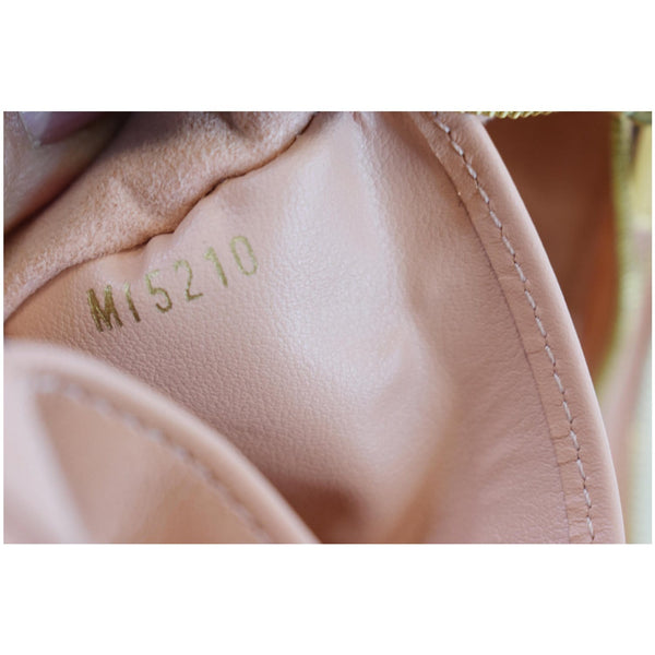 LOUIS VUITTON Double Zip Pochette Damier Ebene Crossbody Bag Brown