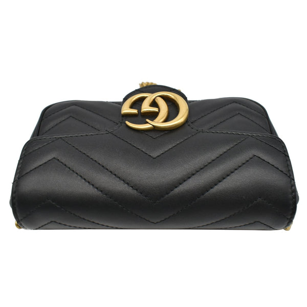 Gucci GG Marmont Super Mini Leather Crossbody Bag - preloved bag