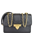 LOUIS VUITTON Saint Sulpice PM Empreinte Leather Crossbody Bag Noir