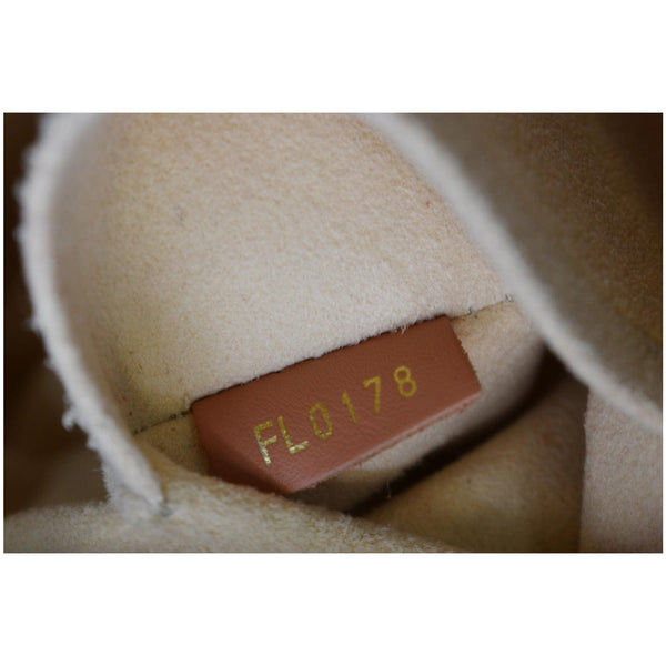 LOUIS VUITTON Tuileries Monogram Canvas Shoulder Bag Sesame Peach Creme