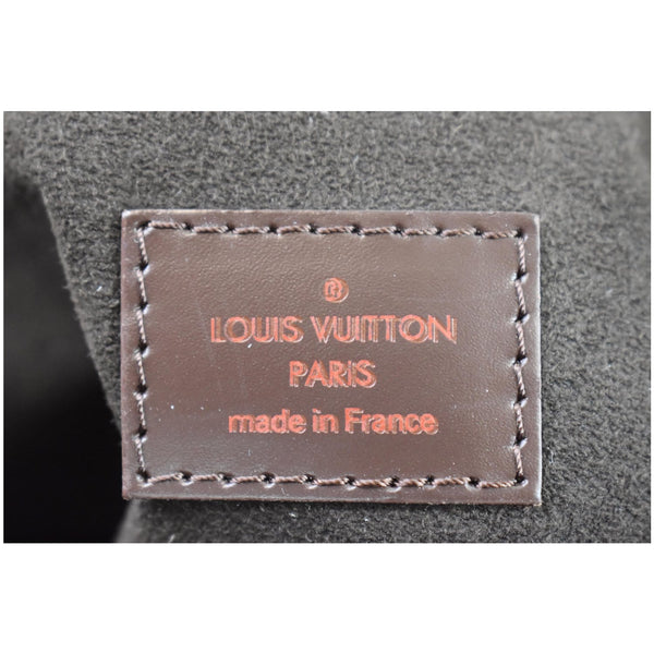 LOUIS VUITTON Portobello GM Damier Ebene Shoulder Bag Brown