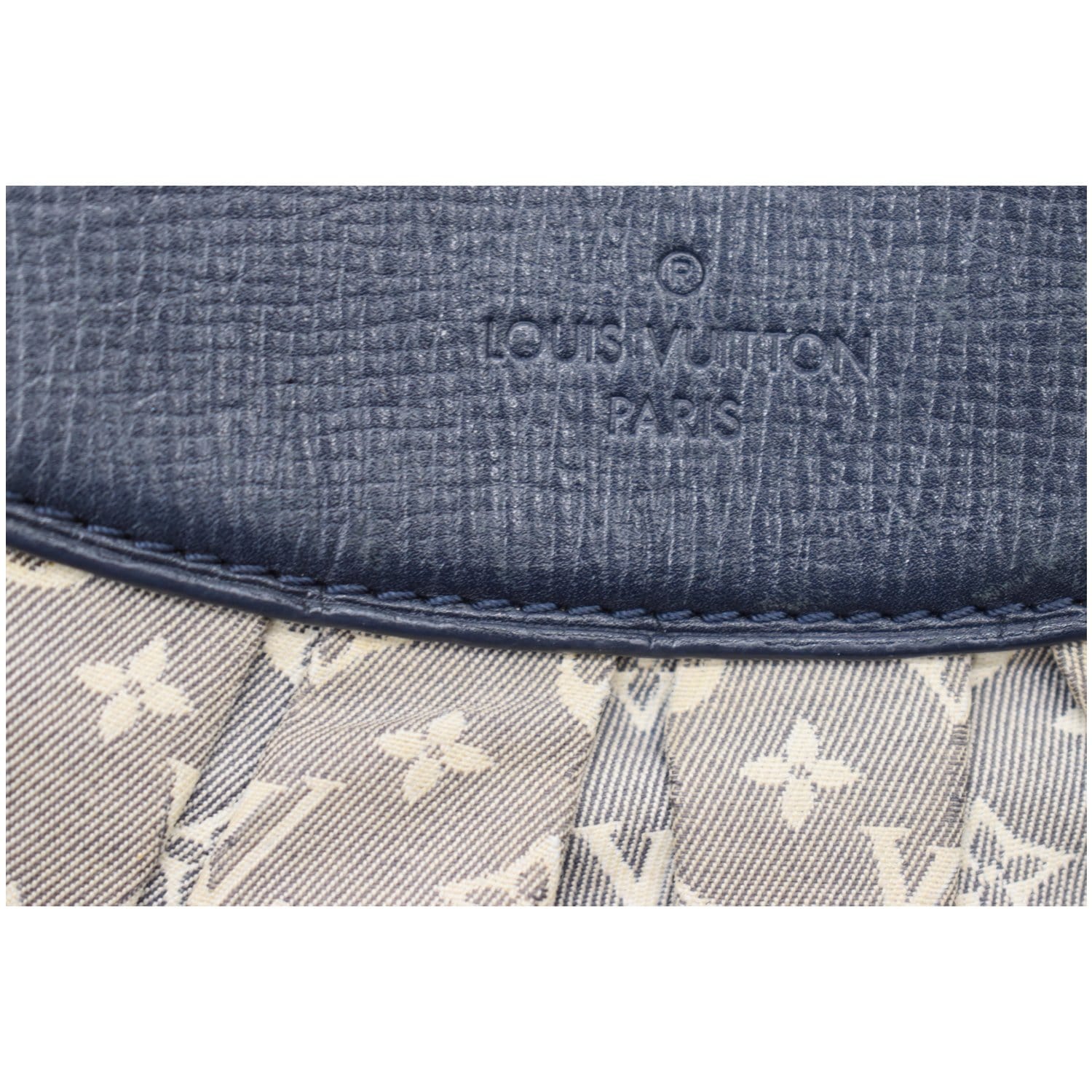 Louis Vuitton Vintage - Monogram Denim Slightly - Gray - Denim and