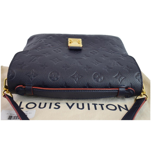 LV Metis Pochette Empreinte Leather Bag top front