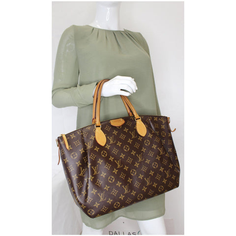 Louis Vuitton Turenne GM Monogram Canvas 2Way Tote Bag - in women hand