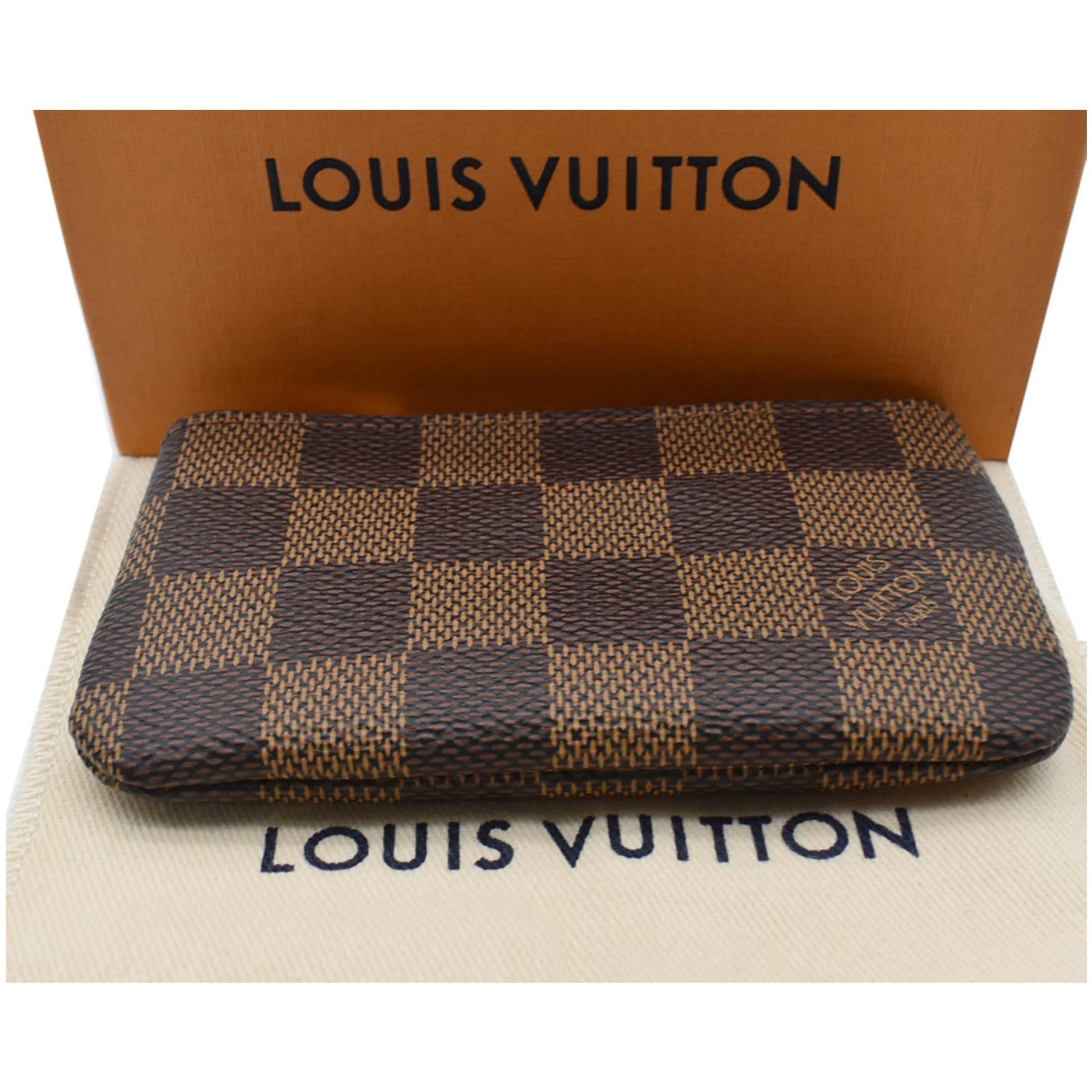 Louis-Vuitton-Damier-Ebene-Pochette-Cles-Coin-Case-N62658 – dct-ep_vintage  luxury Store