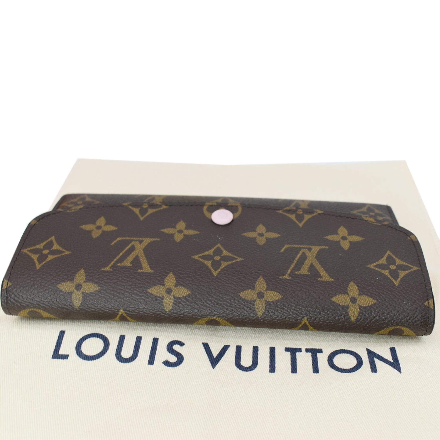 .com: Louis Vuitton Emilie Wallet Monogram Canvas (Rose
