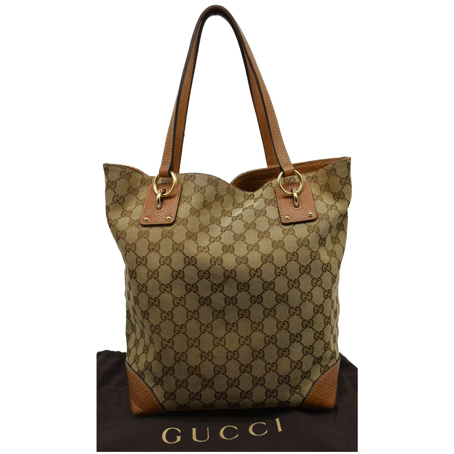 Gucci Gg Canvas Tote Bag Light