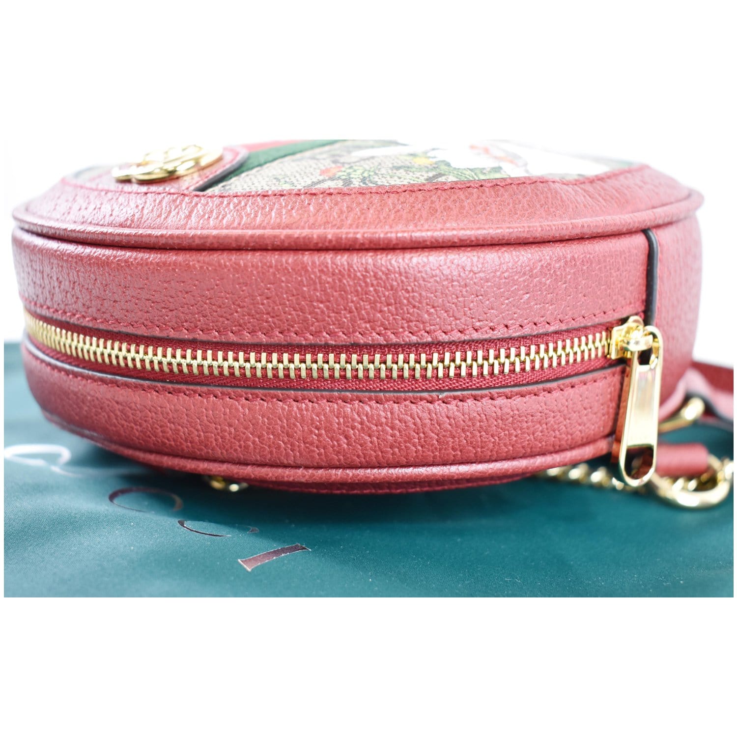 gucci floral mini backpack GUCCI Ophidia GG Floral Mini Supreme Backpack Bag Red 598661