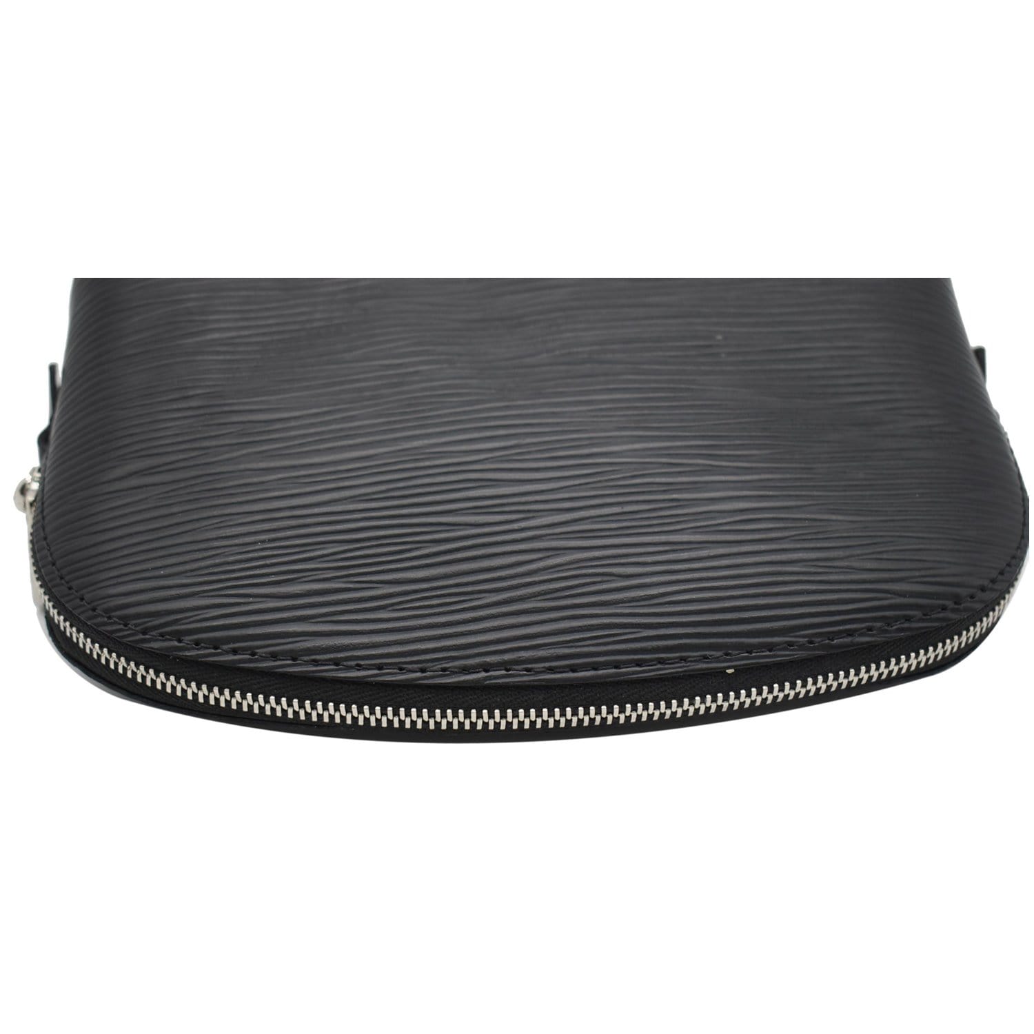 Louis Vuitton, Bags, Louis Vuitton Black Epi Top Zipper Clutch Bag