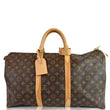 Louis Vuitton Keepall 50 Monogram Canvas Travel Bag