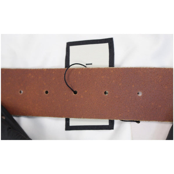 Gucci Feline Buckle Calfskin Leather pent belt by DDH
