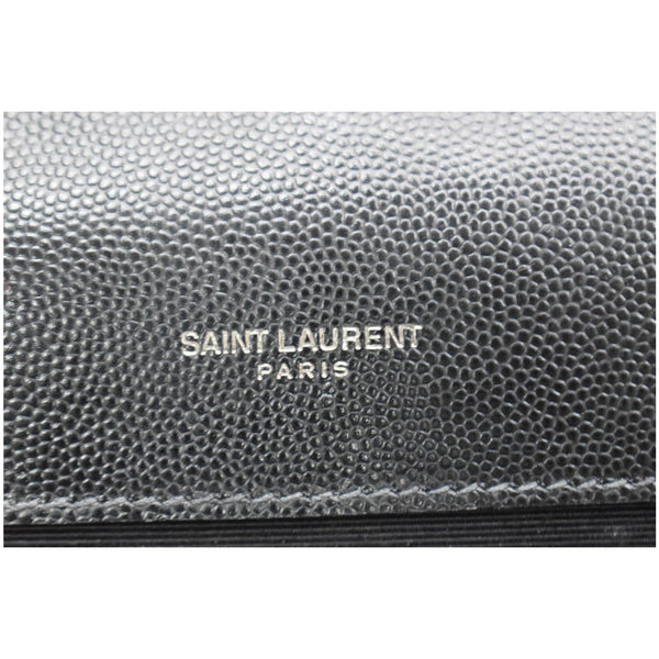 Yves Saint Laurent Envelope Large Grain De Poudre Bag PARIS