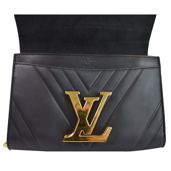 Louis Vuitton Airy V Louise GM Calfskin Pochette Bag opened view