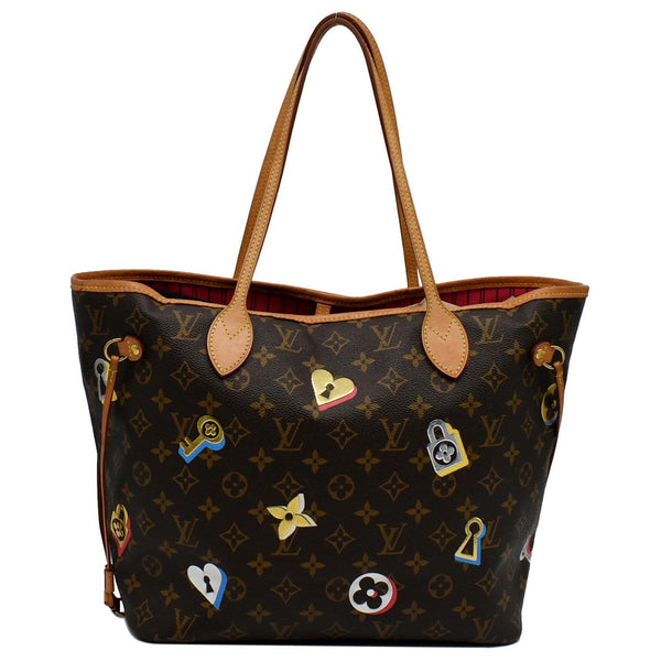 Louis Vuitton Love Lock Neverfull MM Bag for women