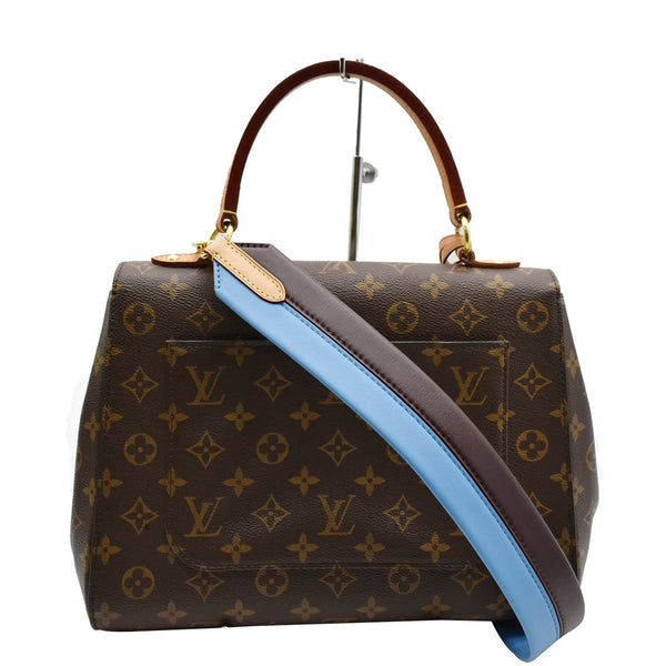 LOUIS VUITTON Cluny MM Monogram Canvas Shoulder Bag Brown