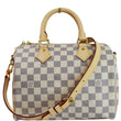Louis Vuitton Speedy 25 Bandouliere Damier Azur Bag