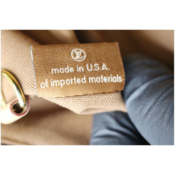 LOUIS VUITTON Palermo GM Monogram Canvas Tote Shoulder Bag Brown