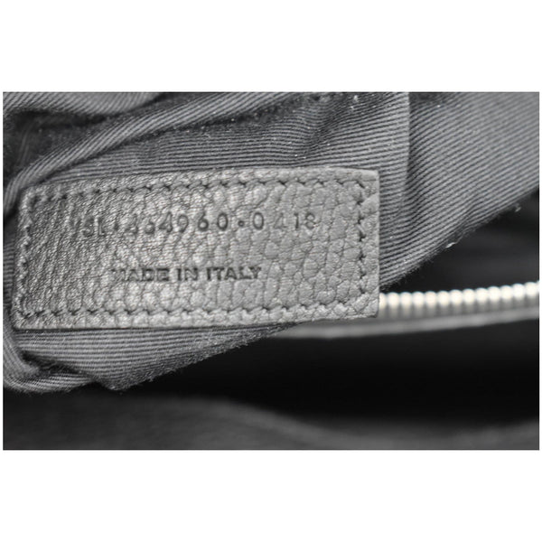 YVES SAINT LAURENT Sac de Jour Small Grained Leather Shoulder Bag Black
