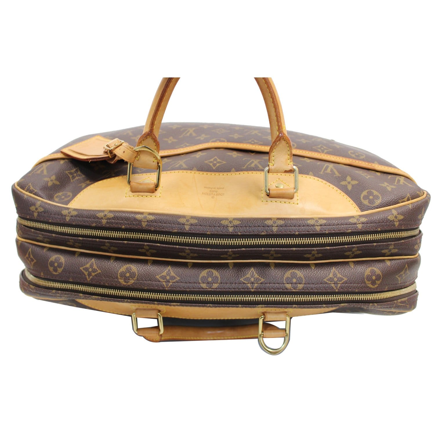 Alizé cloth 24h bag Louis Vuitton Brown in Cloth - 33862380