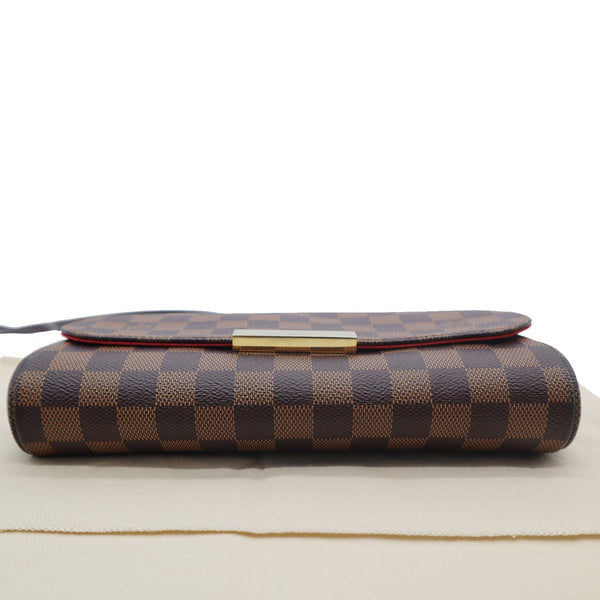LOUIS VUITTON  Favorite PM Damier Ebene Crossbody Bag Brown