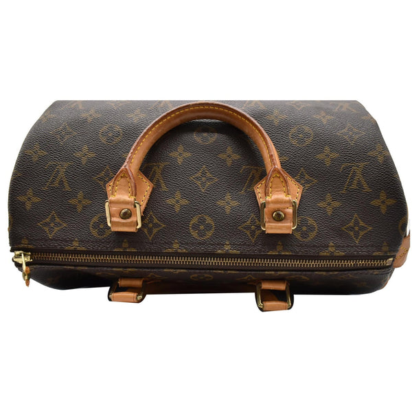 Louis Vuitton Speedy 30 Monogram Canvas Satchel Bag - DDH