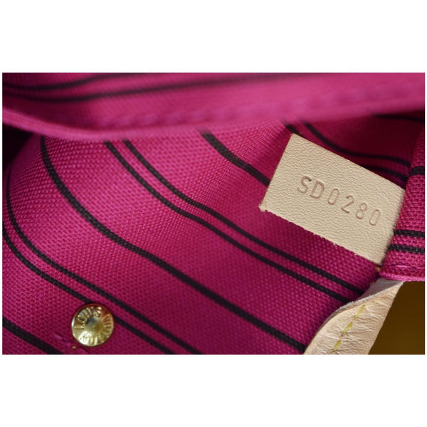 Louis Vuitton Neverfull GM Tote Satchel Bag serial code