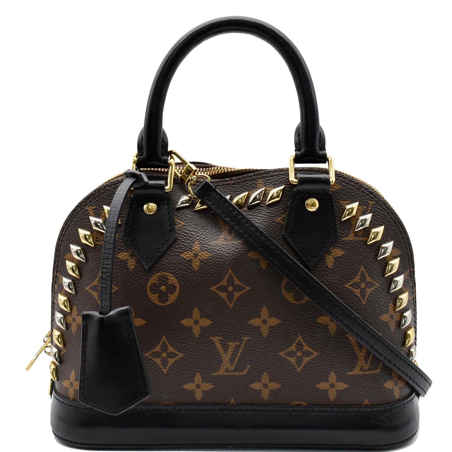 Louis Vuitton Monogram Alma BB W/ Strap - Brown Mini Bags