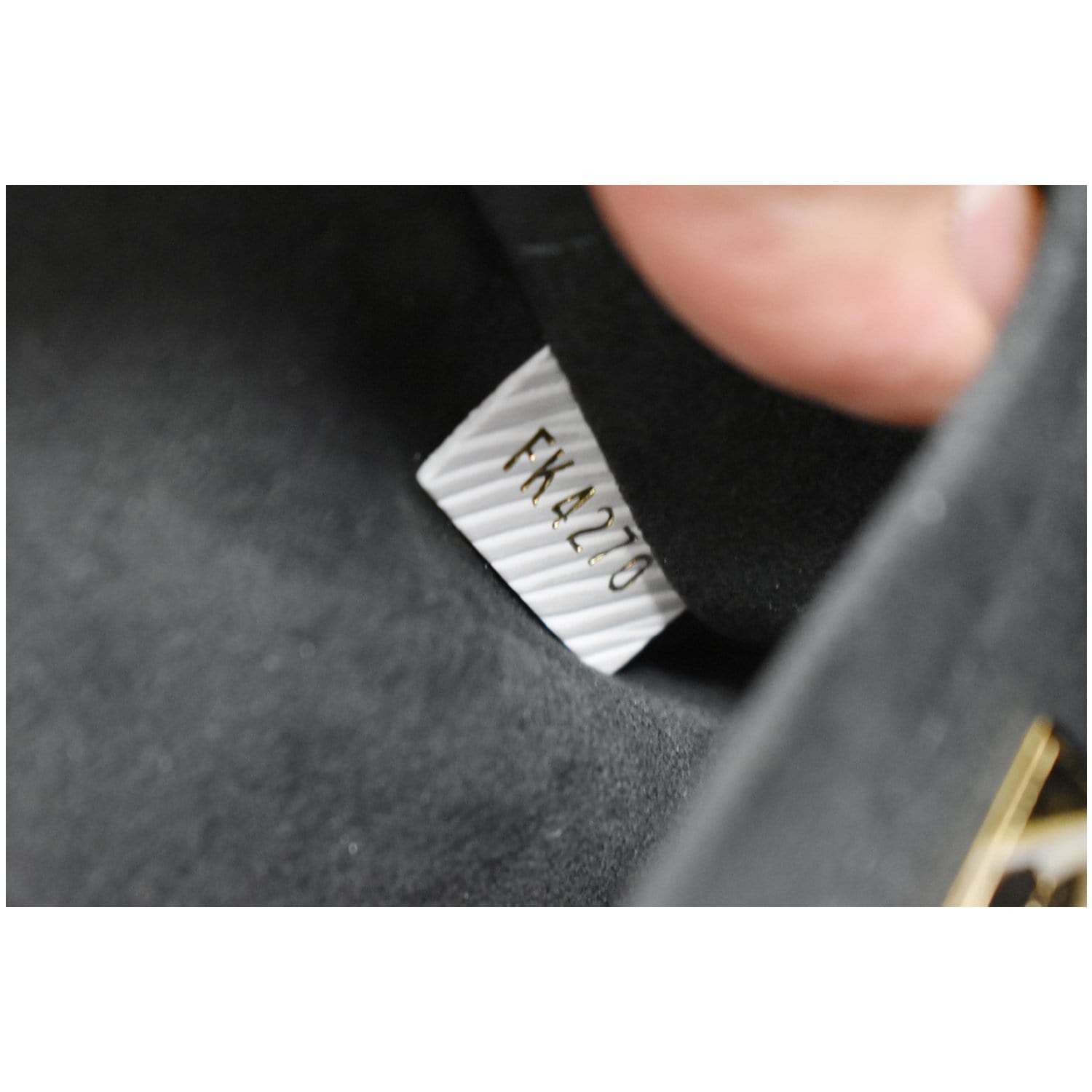 Louis Vuitton Beige/Black Grained Calfskin Leather Arch Crossbody Bag
