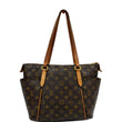 LOUIS VUITTON Totally PM Monogram Canvas Shoulder Bag Brown