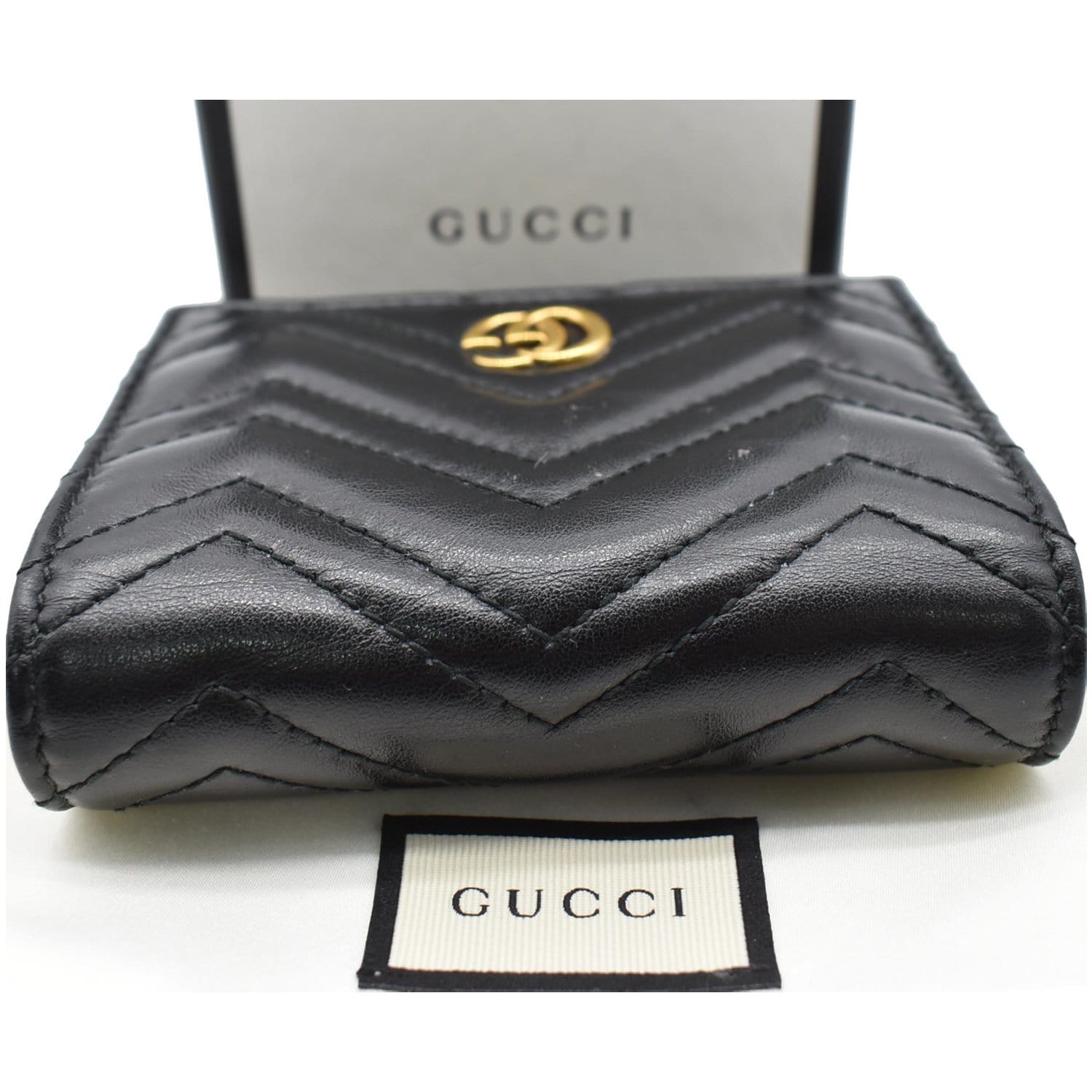 Gucci Marmont GG Matelasse Leather Case Wallet 466492 - 10%