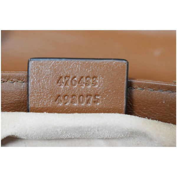 GUCCI GG Marmont Super Mini Matelasse Leather Crossbody Bag Brown 476433