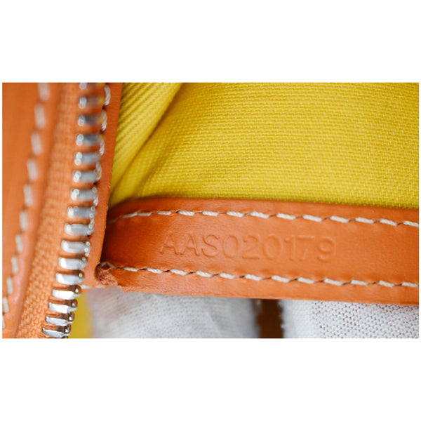 GOYARD Cap Vert Coated Canvas Messenger Bag Orange