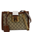 Gucci Padlock Small GG Supreme Canvas Shoulder Handbag