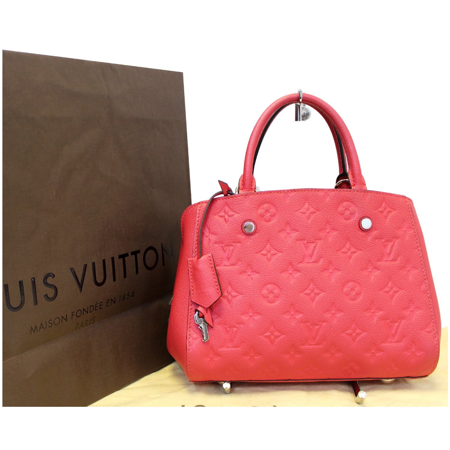 Louis Vuitton Montaigne BB Empreinte Shoulder Bag M41199 25cm x 19cm x 12cm