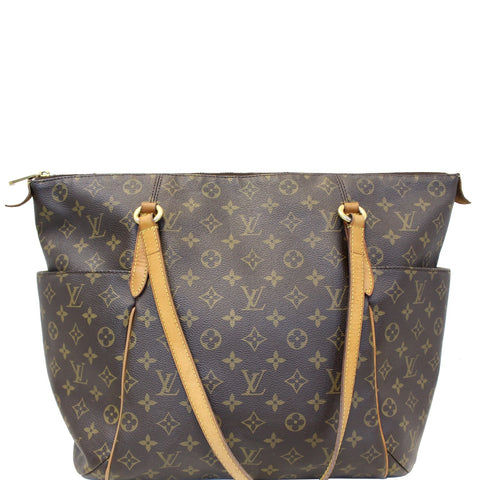 LOUIS VUITTON Totally GM Monogram Canvas Tote Shoulder Bag