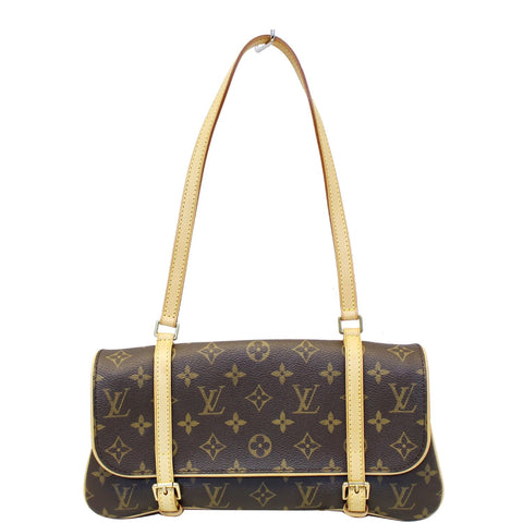 LOUIS VUITTON Marelle MM Monogram Canvas Shoulder Bag