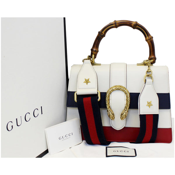 Gucci Bag Dionysus Leather Medium Top Handle - front view