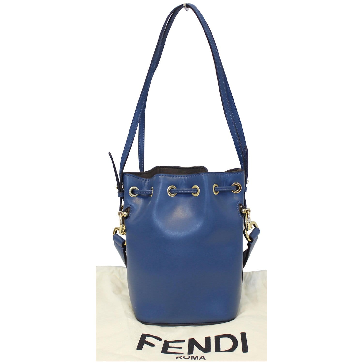 Fendi Mon Tresor Mini Leather Bucket Bag