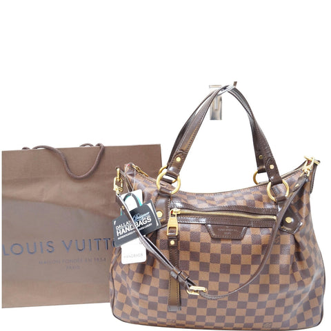 LOUIS VUITTON Evora MM Damier Ebene Tote Shoulder Bag - 25% OFF